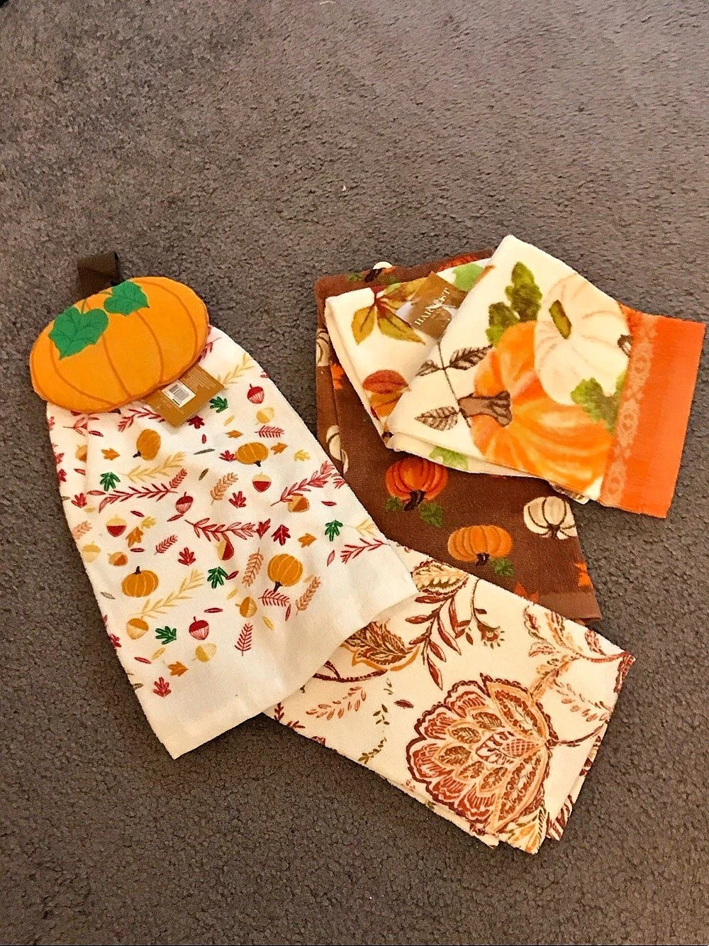 Fall Kitchen towels